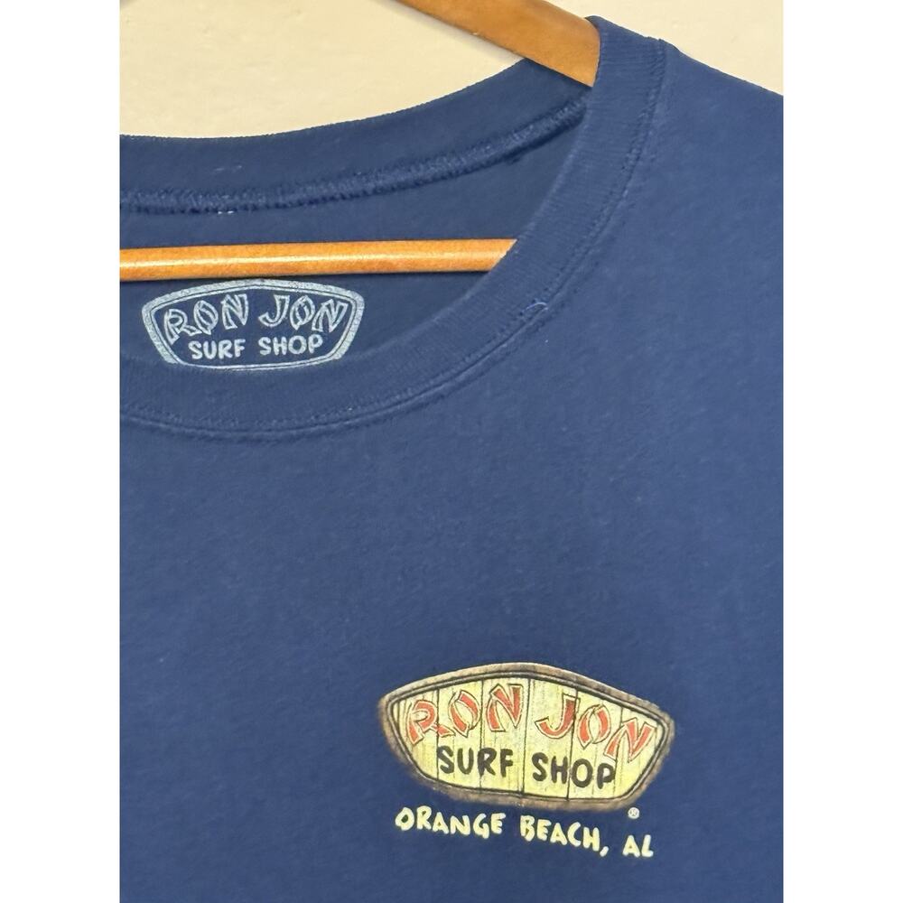 RON JON SURF SHOP Blue Tank Top L ORANGE BEACH